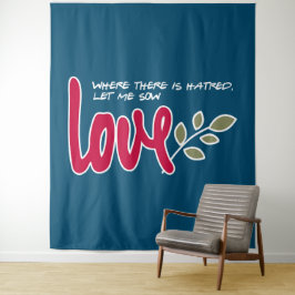Tapiz Dejen que sembren el amor