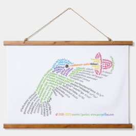 Tapiz del colibrí mundial