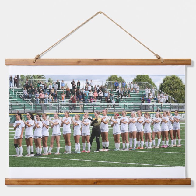 Tapiz del equipo de fútbol Esko (Anverso )