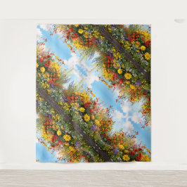 Tapiz del Muro de Flor Silvestre