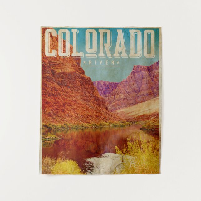 Tapiz del río Colorado (Anverso)