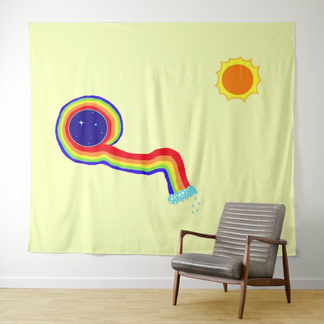 Tapiz del sueño del cielo (In situ (horizontal))