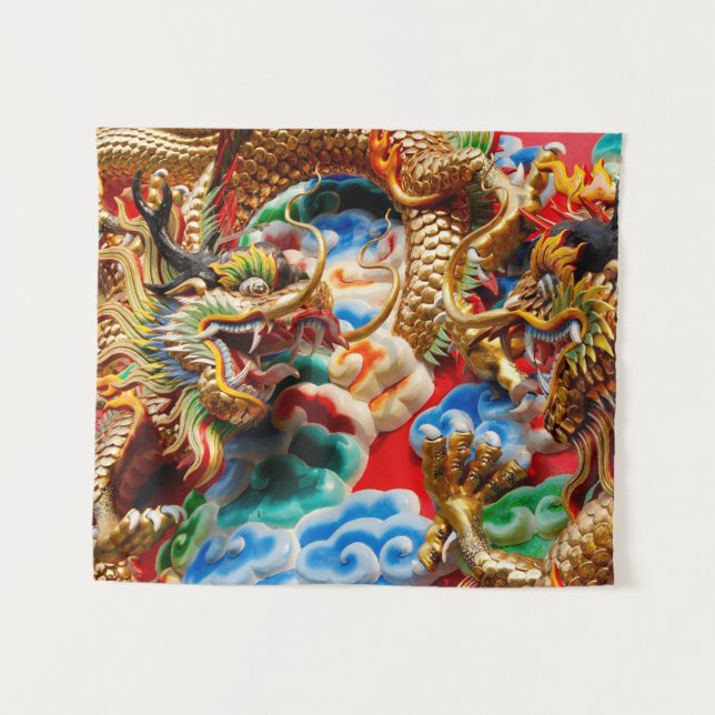 tapiz del templo del dragón (Anverso (horizontal))