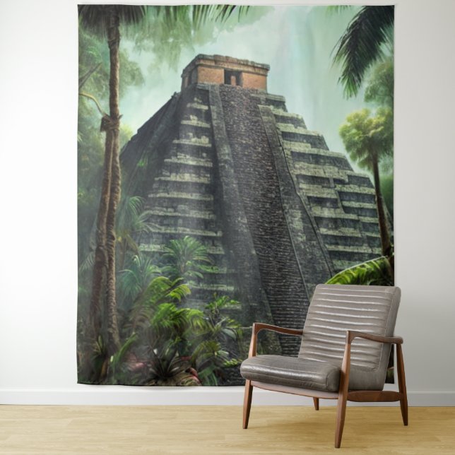 Tapiz del templo maya (In situ)