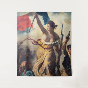Tapiz Delacroix - La Libertad guiando al pueblo Primer p