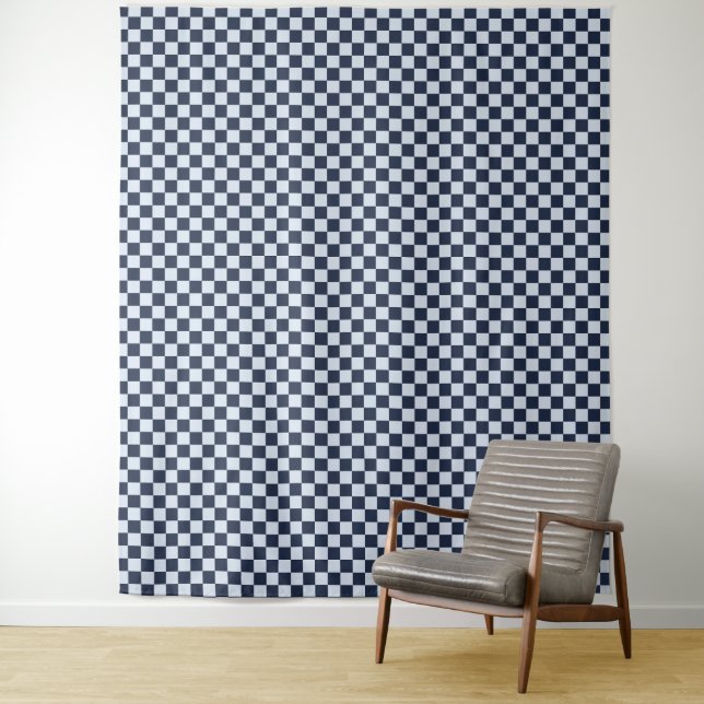 Tapiz Denim rinse checkerboard pattern (In situ)