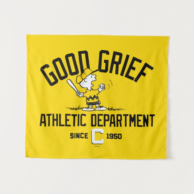 Tapiz Departamento de Atletismo de Good Grief (Anverso (horizontal))