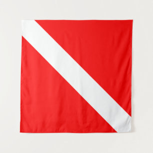 Tapiz Deporte de buceo, Bandera de Buceo Americana SCUBA
