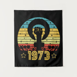 Tapiz Derechos Feministas Roe V Wade 1973