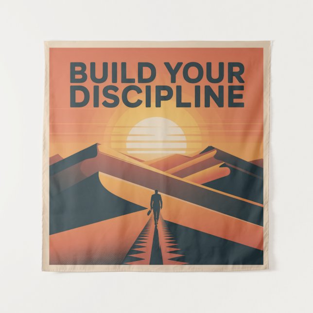 Tapiz Desarrolla Tu Disciplina (Anverso)