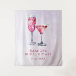 Tapiz Desayuno Brunch de Champán y Bridal Shower Burbuje