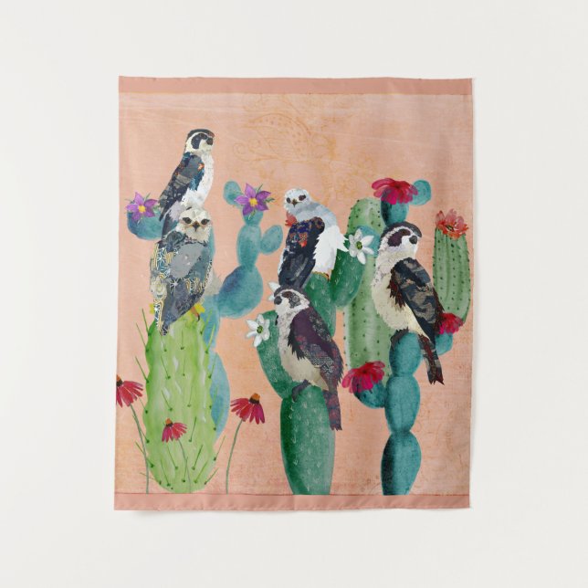 TAPIZ DESIERTO DE FALCONS (Anverso)