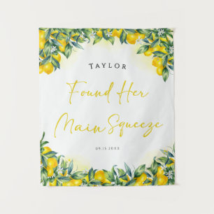 Tapiz Despedida de Soltera Lemon Main Squeeze