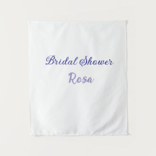 Tapiz Despedida de soltera morado agregar nombre fecha e