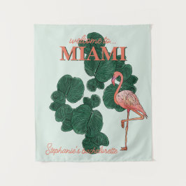 Tapiz despedida de soltero en Miami