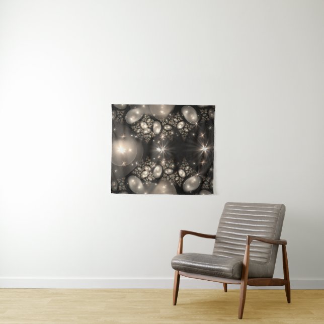 Tapiz Destellos de Plata (In situ (horizontal))