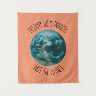 Tapiz Destruir a la feminista patriarcal