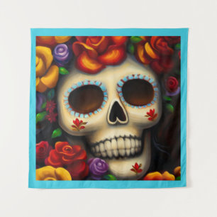 Tapiz Día de la Calavera del Azúcar Muerto 2