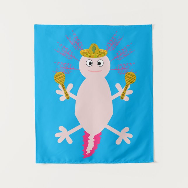 Tapiz Día de la Muerte de la Axarquía Mexicana (Anverso)