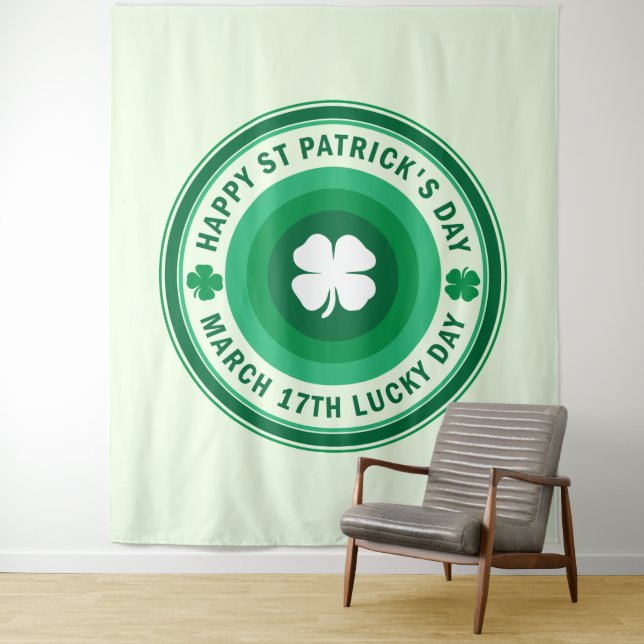 Tapiz Día de la Suerte de Marzo (In situ)