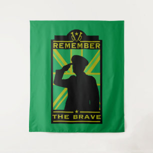 Tapiz Día de las Fuerzas Armadas Británicas