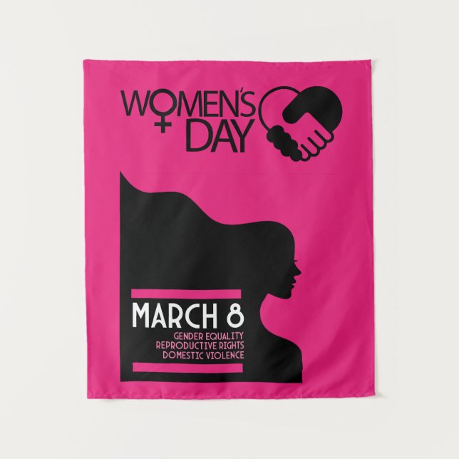 Tapiz Día Internacional de la Mujer (Anverso)