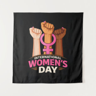 Tapiz Día Internacional de la Mujer 8 de marzo