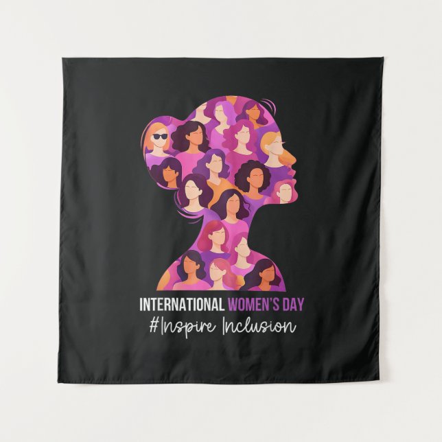 Tapiz Día Internacional de la Mujer 8 marzo (Anverso)
