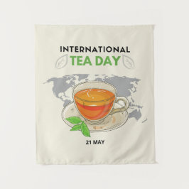 Tapiz Día Internacional del Té