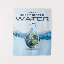 Tapiz Día Mundial del Agua