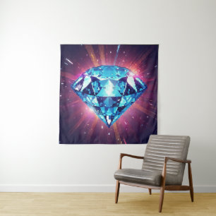 Tapiz Diamante Brillante Pixelado