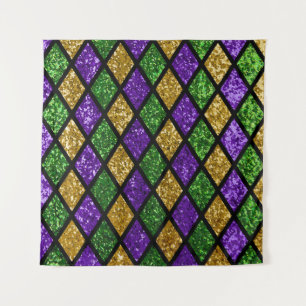 Tapiz Diamantes de las baldosas, fondo festivo