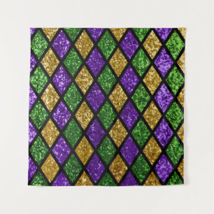 Tapiz Diamantes de las baldosas, fondo festivo