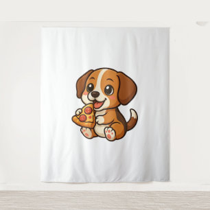 Tapiz Dibujo animado de perro beagle lindo amantes de pi