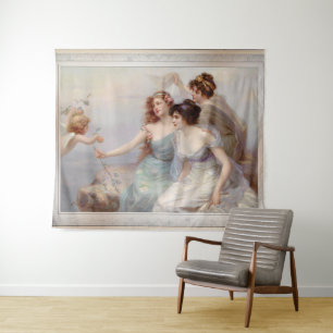 Tapiz Die drei Grazien por Edouard Bisson