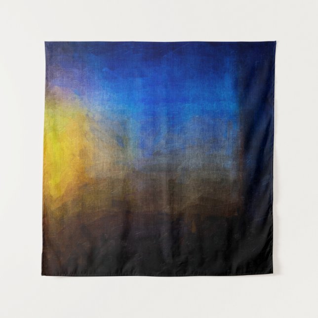 Tapiz Digital structure of painting. Abstract art vintag (Anverso)