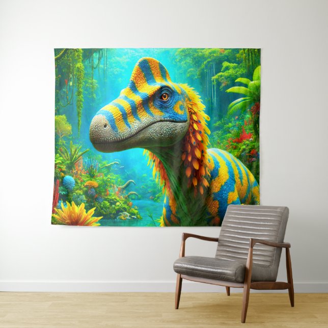 Tapiz Dinosaurio (In situ (horizontal))