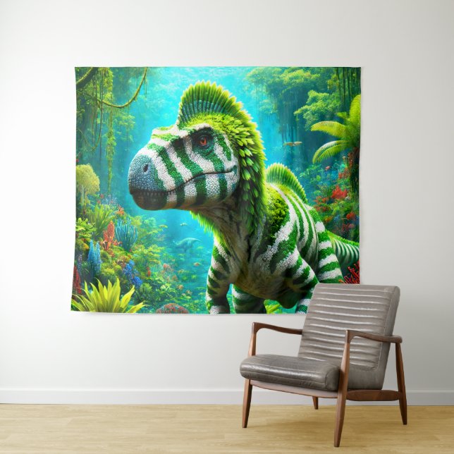 Tapiz Dinosaurio (In situ (horizontal))