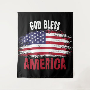 Tapiz Dios bendiga a Estados Unidos