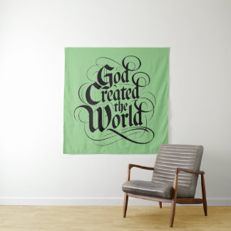 Tapiz Dios creó el mundo