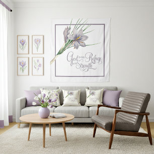 Tapiz Dios es nuestro Refugio y fortaleza  