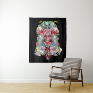 Tapiz Diosa es una reina cabra