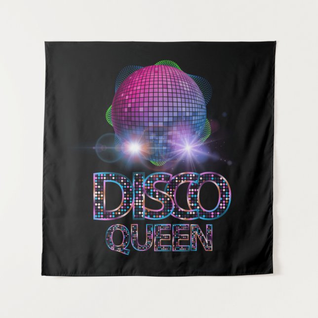 Tapiz Discoteca Queen - 70's Disco Tema 70 (Anverso)