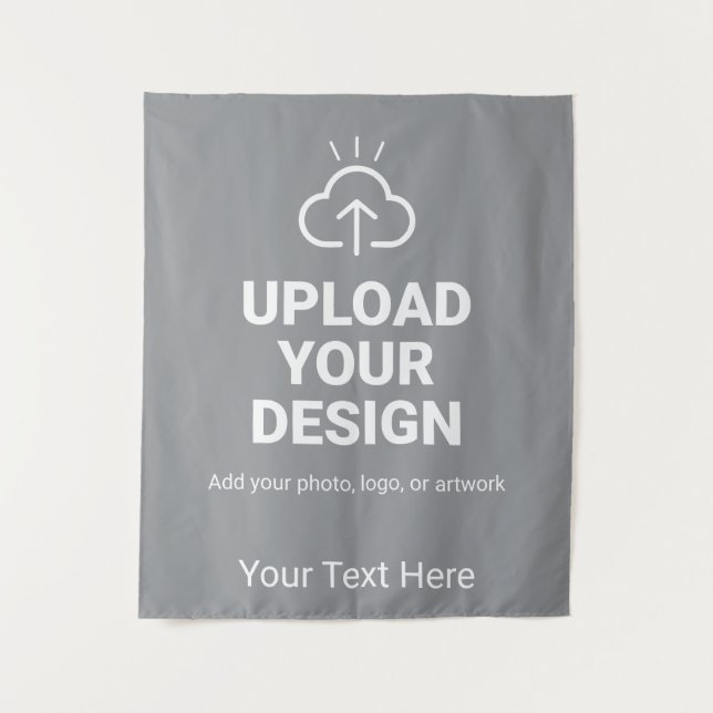 Tapiz Diseña tu propia obra de arte con texto (Anverso)