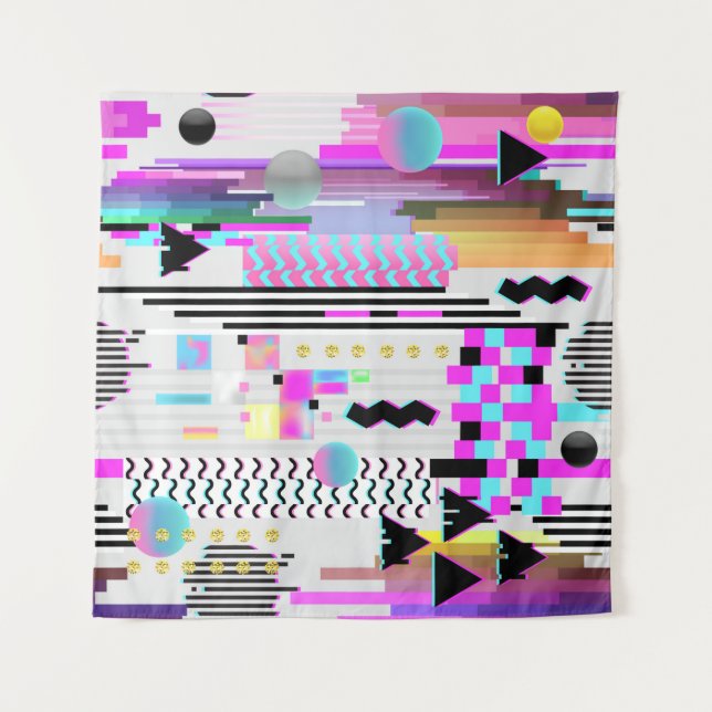 Tapiz Diseño brillante de patrones sin inconvenientes. C (Anverso)