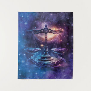 Tapiz Diseño de Acuarela del Signo Zodiacal Libra