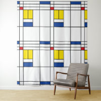 Diseño de Arte Moderno Minimalista De Stijl Mondri
