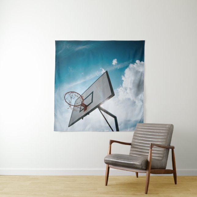Tapiz Diseño de baloncesto bonito (In situ)
