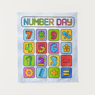 Tapiz Diseño de Calculadora de Iconos de Matemáticas del