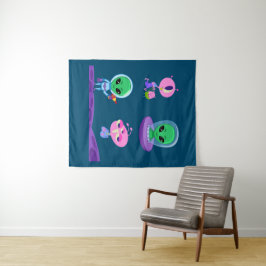 Tapiz Diseño de caracteres extranjeros 3D
